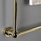 Kingston Brass 30" x 32" Wall Mount Towel Rack, Polished Brass DTM32303PB - alternate 5